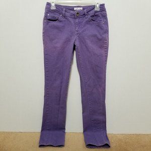 Xhilaration jeans 5 colored denim skinny stretch low rise waist
